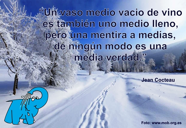 Una Enseñanza de Jean Cocteau sobre La Sinceridad, en La Frase del Día del Elefante Azul de Avilés